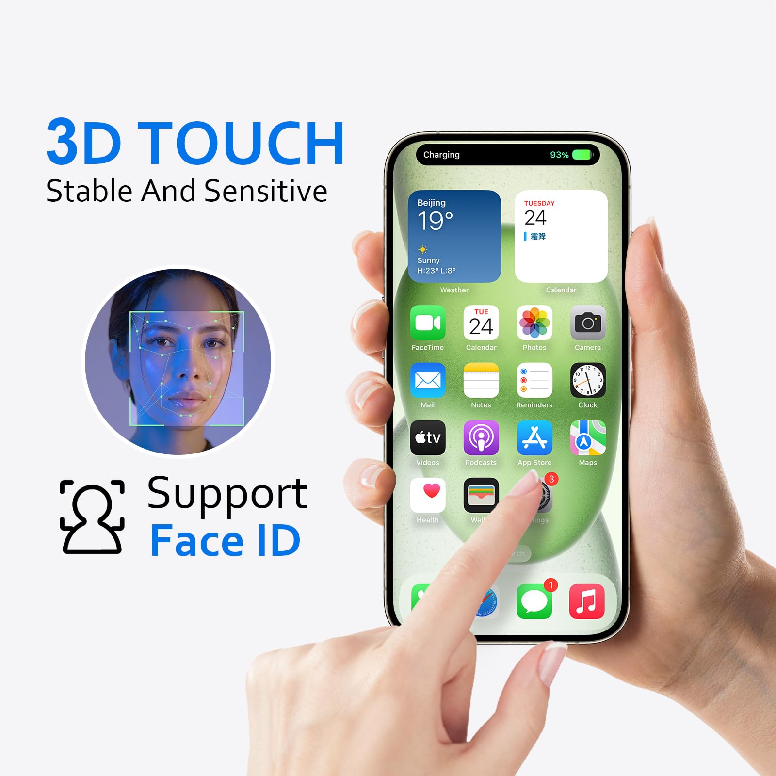 【AppleStore画面交換品】 iPhone 16 Pro Amazon.co.jp: iPhone 16 Pro 画面交換 6.3インチ、LCD ディスプレイ